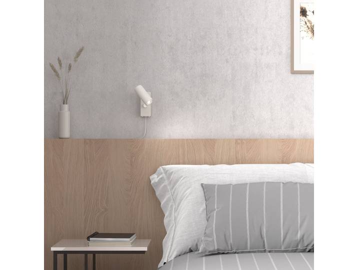 Cato Wandleuchte Matt Weiß - Belid - Schlafzimmer - Metall