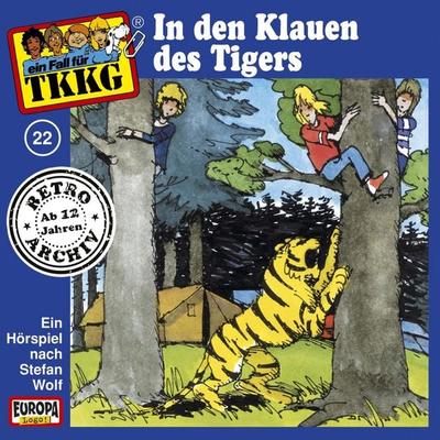 TKKG - Folge 22: In den Klauen des Tigers - H.G. Francis,Stefan Wolf, Audio, 4064066624873