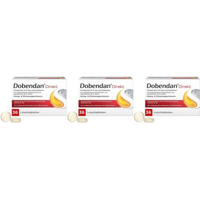 Dobendan Direkt Flurbiprofen 8,75 mg Lutschtabl. 3x 3x36 St Lutschtabletten