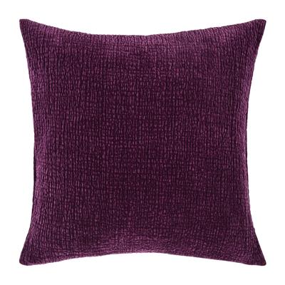 Dekokissen PAD "Fashion", violet, unifarben, B:50cm L:50cm, Polyester, Dekokissen_Sitzkissen_Kissenhüllen, aus einer italienischen Fashionweberei