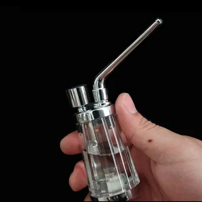 Portable Mini Hookah Smoking Pipe Metal Tube, Filtered Water Pipe For Health & Wellness Stylish Tobacco Hookah Portable Mini Hookah Smoking Pipe Metal Tube, Filtered Water Pipe For Health & Wellness Stylish Tobacco Hookah