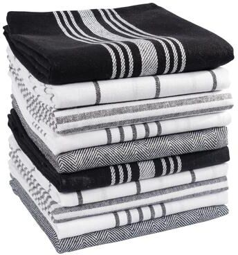 KAF Soho Kitchen Dish Towels - Set of 10, 18 x 28 - N/A