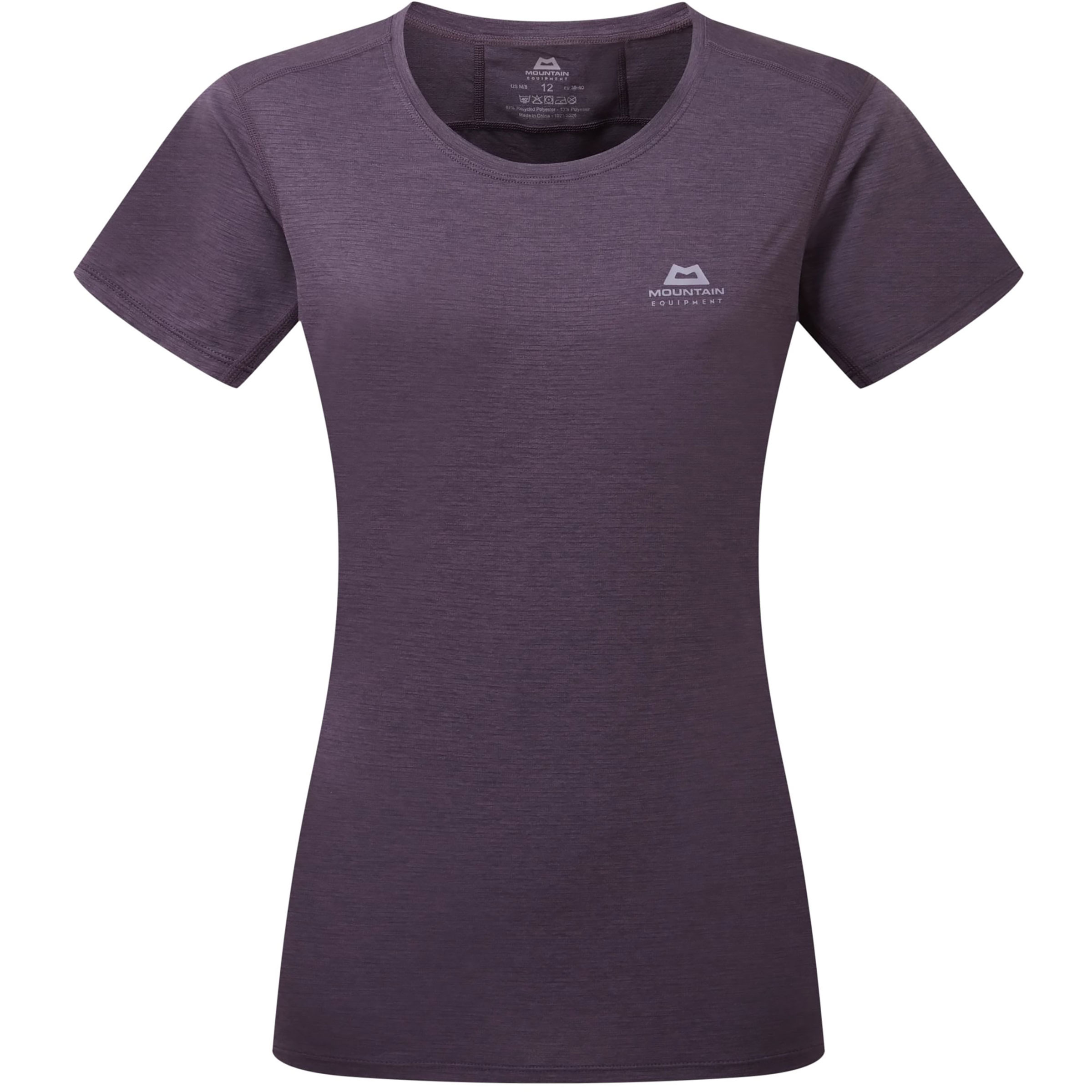 Mountain Equipment Tempi Damen T-Shirts lila Größe XL Trekking Schnell trocknend