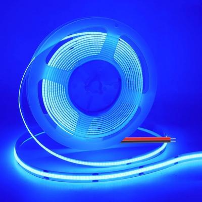 Uplifted Goods COB LED Strip Light Tape blue 24v 8mm Pcb 0.5m