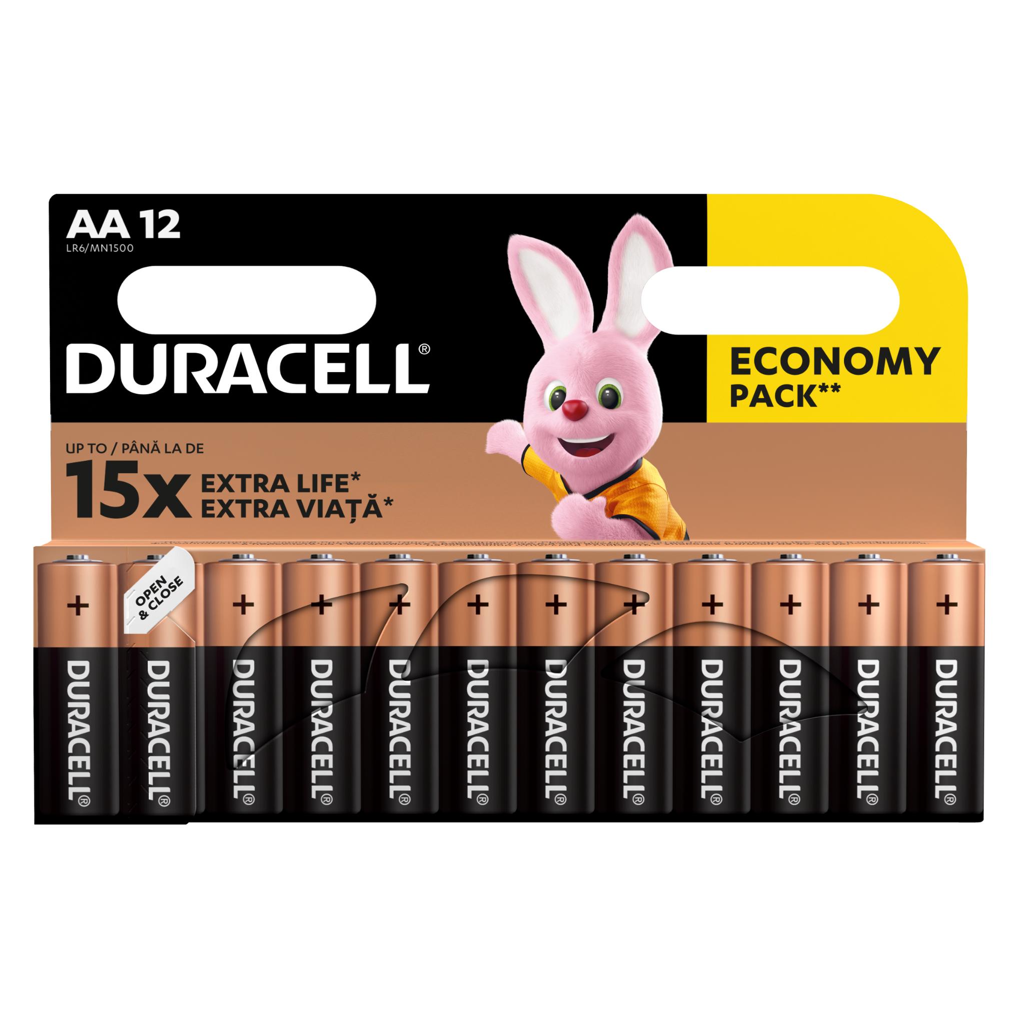 Duracell Einwegbatterie (12 Stk., AA) (5000394203334)