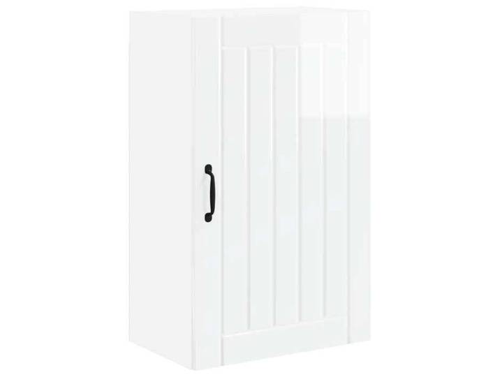 En solde  Buffet de cuisine( 1 pc) Meuble bas/Armoire rangement Blanc brillant 50x31x80 cm A1774