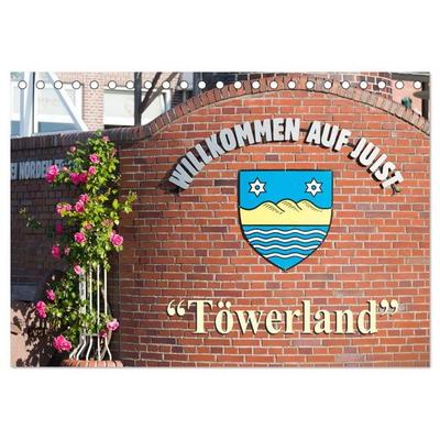 'Töwerland' Juist (Tischkalender 2027 DIN A5 quer), CALVENDO Monatskalender