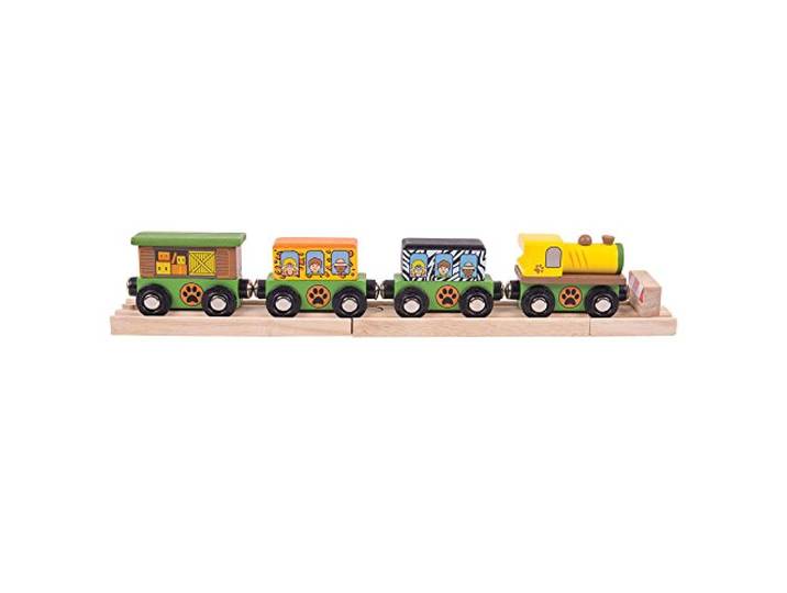 Bigjigs Rail Safari Train - Andere belangrijke Wooden Rail Merken zijn Compatible