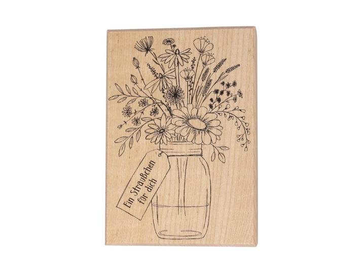 Stempel Ein Sträusschen für dich , 7x10cm