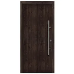 Hörmann Ecostar Haustür "ISOPRO Secur IPS 010",night oak,110 x 210 cm (B x H)