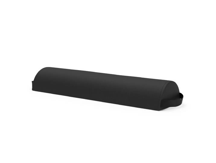 Nackenrolle halbrund 66 cm schwarz