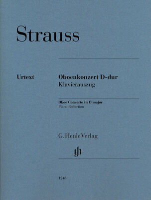 Henle Verlag Strauss Oboenkonzert D-Dur