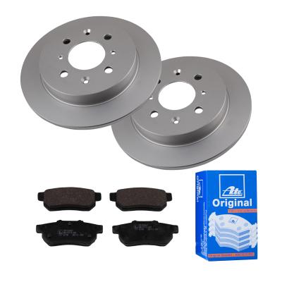 ATE Bremsensatz, Scheibenbremse Bremsensatz-Hinterachse IJF141I042 Hinterachse voll 239mm 9mm für HONDA