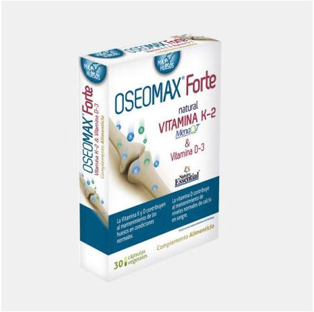 NATURE ESSENTIAL OSEOMAX FORTE+VIT K2+VIT D3 30 CAPS VEGETAIS
