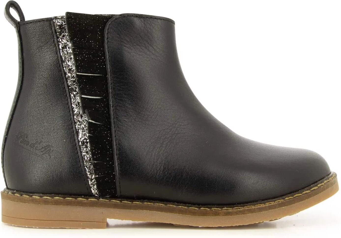 Pom d'Api Bottines À Franges Trip Fringe Noir 24
