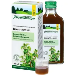 Schoenenberger Naturreiner Heilpflanzensaft Brennnessel 200 ml