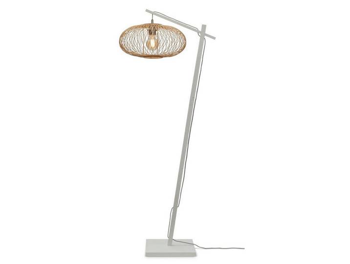 Good & Mojo Stehleuchte GOOD\u0026MOJO, Weiß, 40x150 cm, LED-Leuchtmittel austauschbar, Lampen & Leuchten, Innenbeleuchtung, Stehlampen, Stehlampen