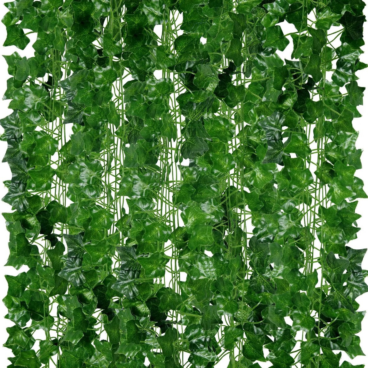 Merkloze kunstmatige klimop guirlande voor decoratie, groen