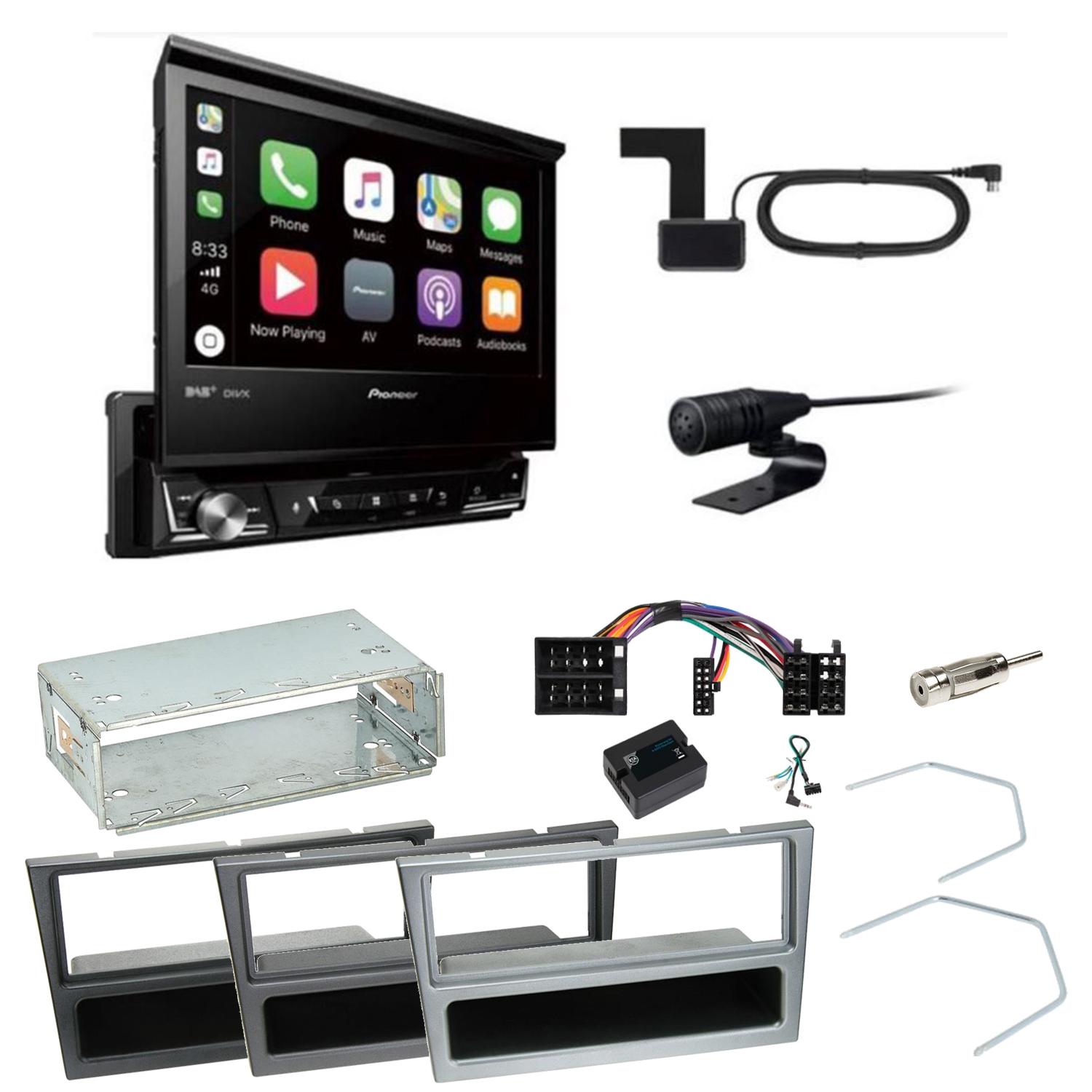 Pioneer AVH-Z7200DAB Digitalradio Einbauset für Opel Vectra C Signum Corsa Combo