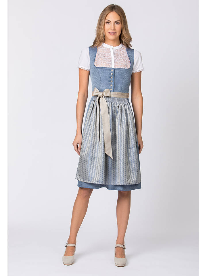 Stockerpoint Dirndl "Irit" in Blau - 40