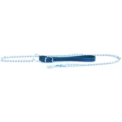 Martin Sellier Hundeleine mit Ledergriff (Hund, Allgemein, Spazieren), Halsband + Leine