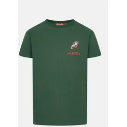 Derbe T-Shirt ReLACHSen Herren Grün GOTS Organic