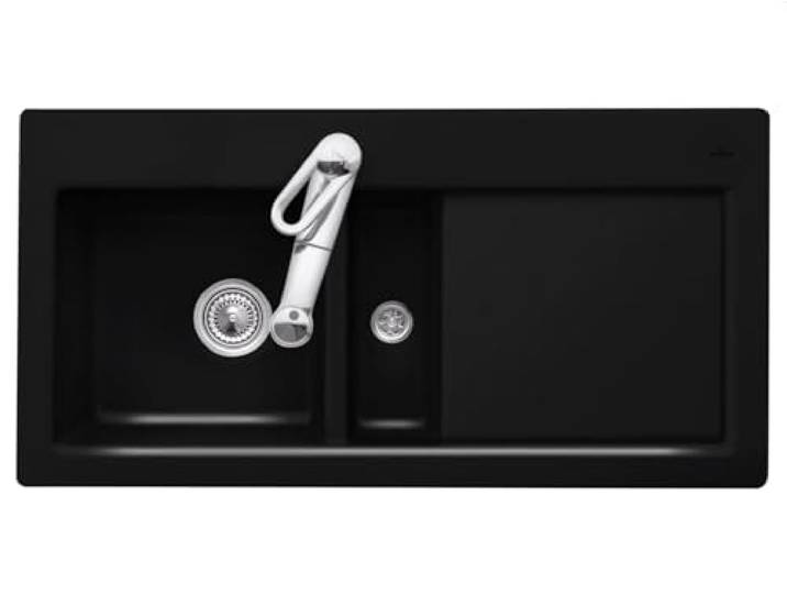 Villeroy & Boch Subway 60 Chromit - 6770 01 J0 Keramikspüle Handbetätigung
