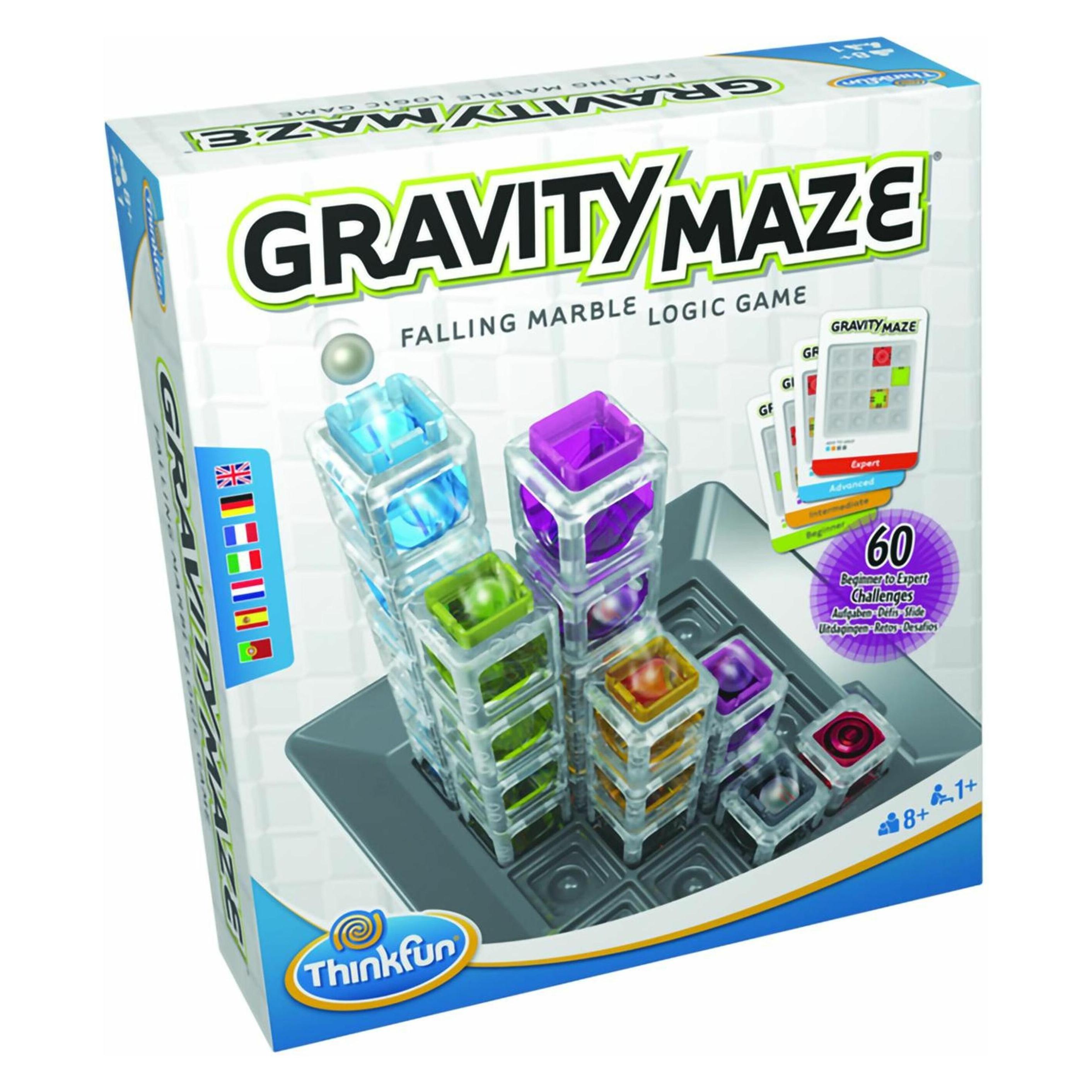 Thinkfun Gravity Maze (Deutsch, Englisch, Französisch, Isländisch, Italienisch, Niederländisch, Spanisch, 1 Spieler) (00.076.433)