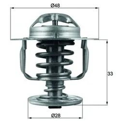 Thermostat Kühlmittel MAHLE TX 110 82D für VW Daihatsu Taro Rocky Soft Top Copen