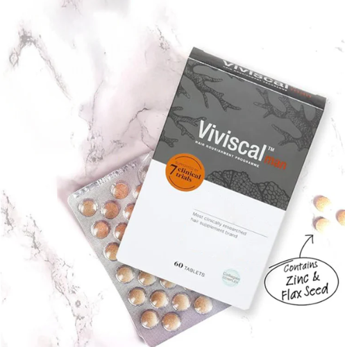 Viviscal Homem Suplemento Alimentar Fortalecedor de Cabelo 180caps