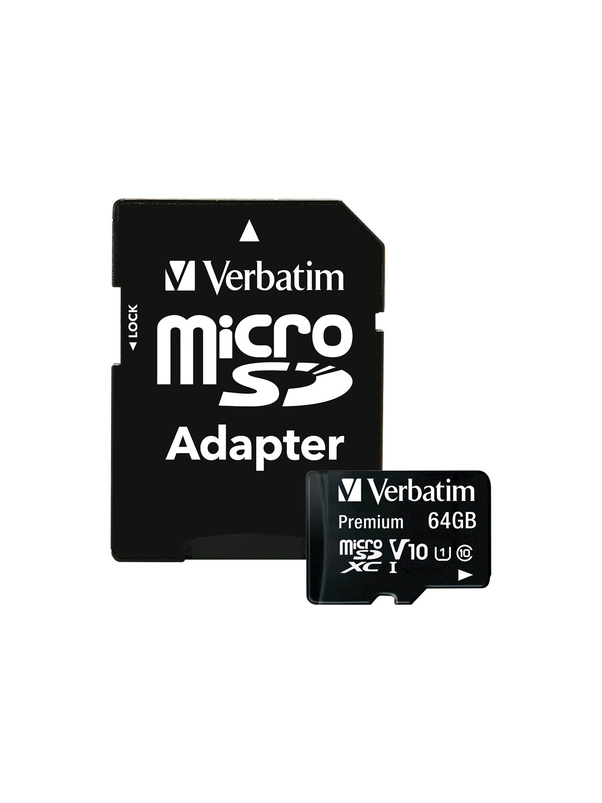 Verbatim Premium microSD/SD - 90MB/s - 64GB