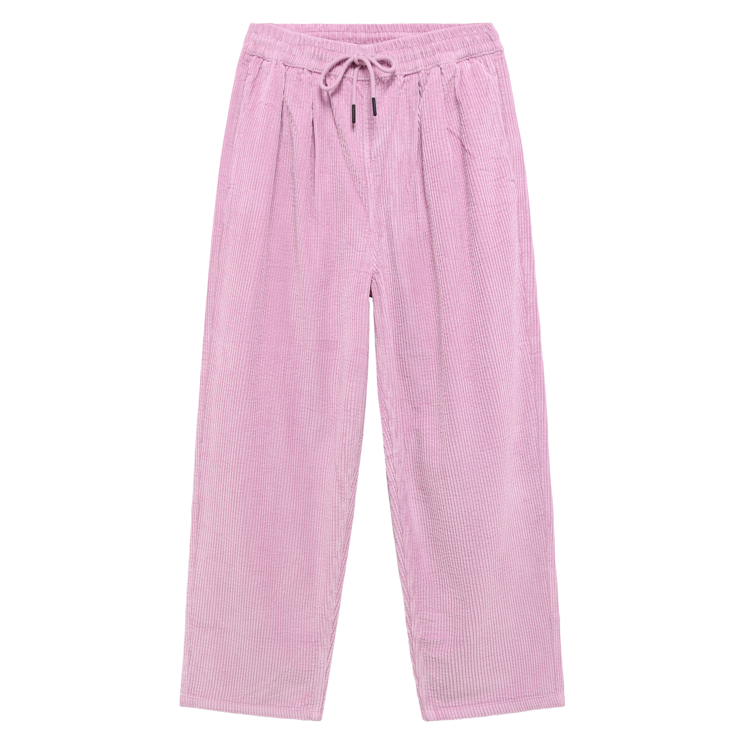 KnowledgeCotton Apparel Hazy Relaxed Corduroy Hose Damen Jeans & Freizeithose rosa Größe L Lifestyle Hautfreundlich