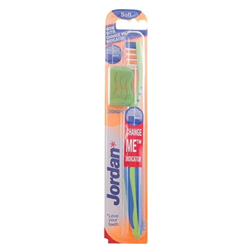 Jordan Advanced Toothbrush Soft 2Pcs. (Weich, 2x) (7038516532107)