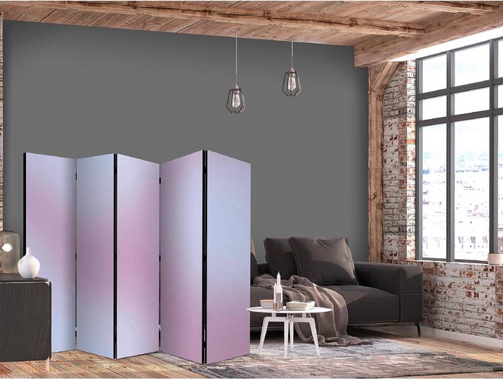 Akustik-Paravent Complex Gradient Andere Pink 225 x 172cm