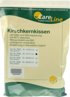 Careliv Produkte OHG KIRSCHKERNKISSEN 17x17 cm 1 St 02548446