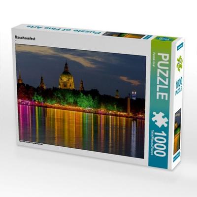 CALVENDO Puzzle Maschseefest | 1000 Teile Lege-Größe 64 × 48 cm Foto-Puzzle für glückliche Stunden