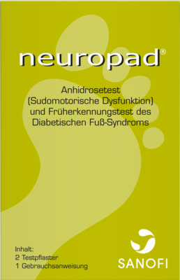 TRIGOcare International GmbH NEUROPAD Anhidrosetest 1 St 06057159