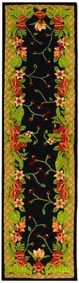 SAFAVIEH Handmade Berkeley Corrine Botanical Wool Rug