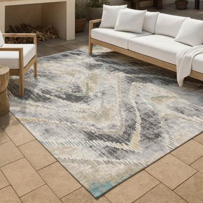 Addison Rugs Machine Washable Indoor/ Outdoor Global Hiram Chantille Rug