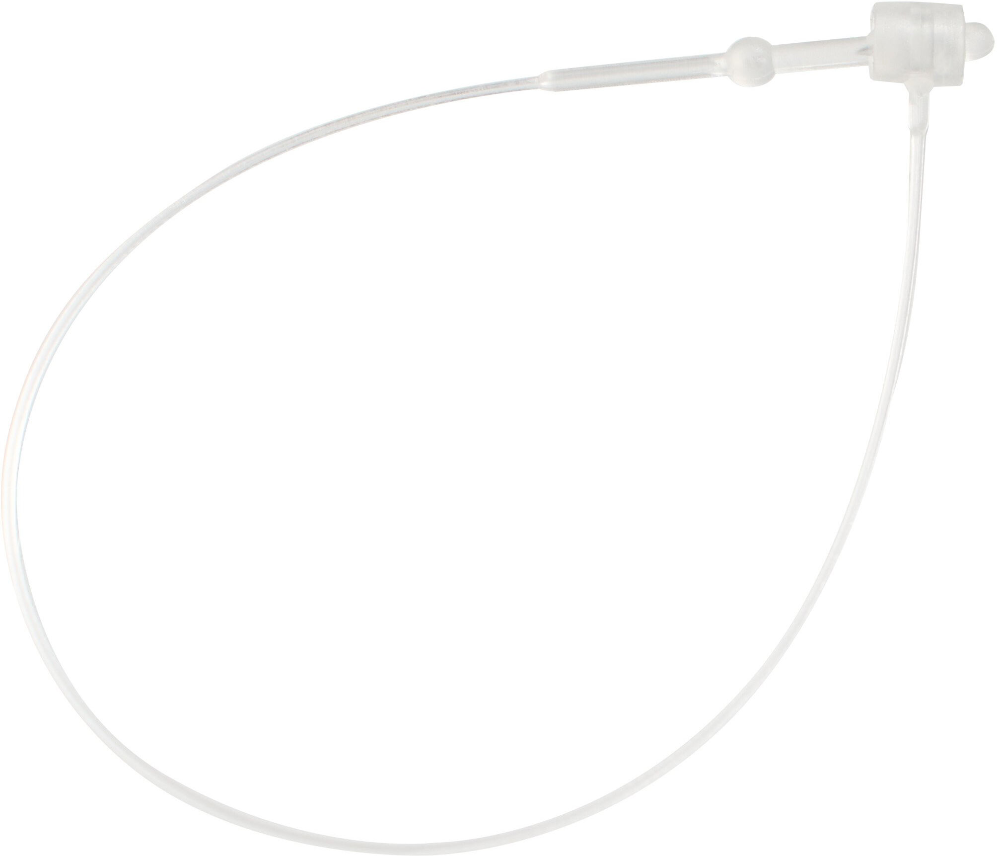 SPRINTIS 1000 Unités - Attache de sécurité translucide   125 mm, PP