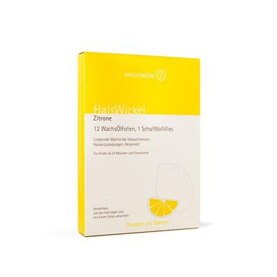 Halswickel Zitrone 54 St Folie
