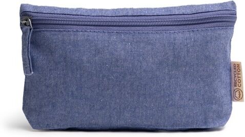 Nécessaire de voyage personnalisable en coton recyclé Remo Bleu Royal TAILLE UNIQUE ADULTE