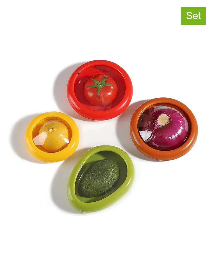 mesa 4er-Set: Frischhaltedosen in Bunt - onesize