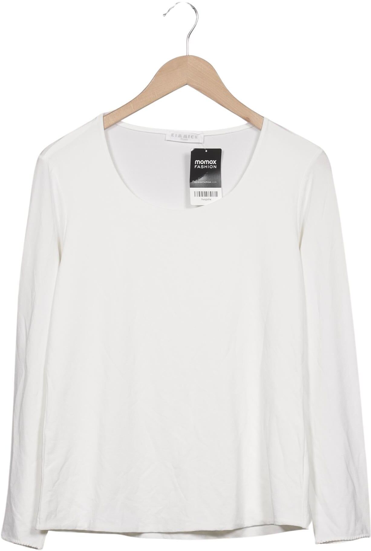 Kimmich Trikot Damen Langarmshirt, Weiß, Gr. Xxl, Viskose / Elasthan / Synthetik - Second Hand