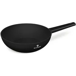 Blaumann Wokpfanne Ø 28cm Black Silver Collection, Pfanne + Kochtopf, Schwarz
