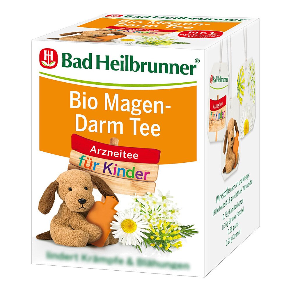 Bad Heilbrunner Naturheilm.GmbH&Co.KG Bad Heilbrunner Bio Magen-darm Tee für Kinder Fbtl. 13416280