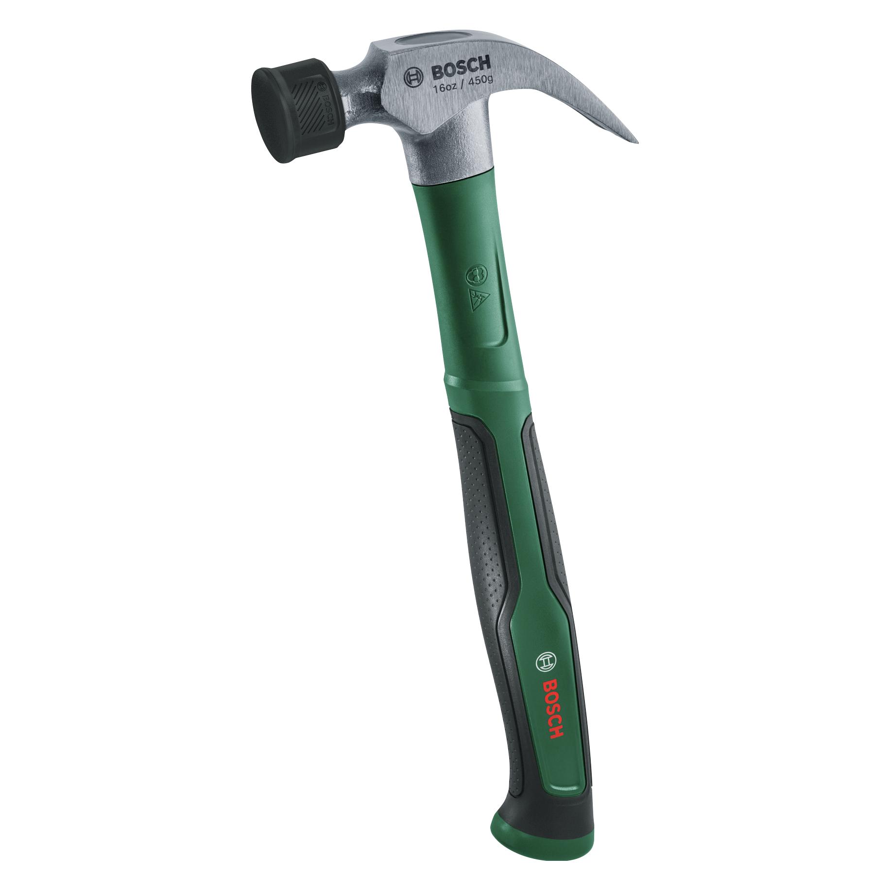 Bosch Zubehör Klauenhammer mit Stossdämpfer 450g/16oz (450 g) (1600A034GK)