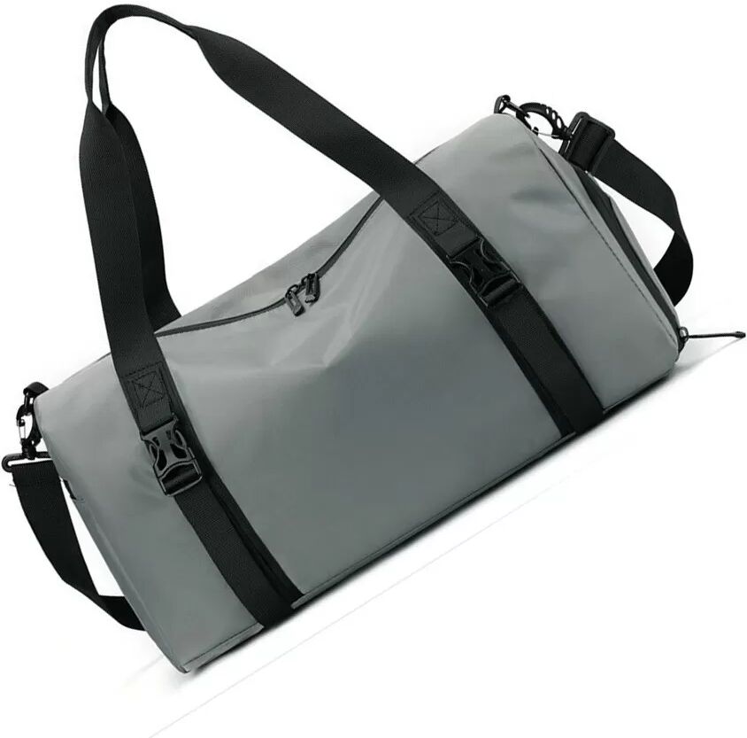 INF Verbesserter Reise-Rucksack mit großem Fassungsvermögen – Trocken- & Nassfach, Multi-Pocket-Design Grau