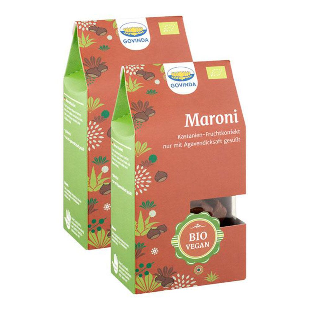 Govinda Bio Maroni-Konfekt 2x100 g Sonstige