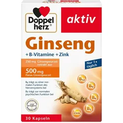 Doppelherz Ginseng 250 + B-Vitamine + Zink